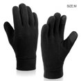 thumbnail image 4 of Guantes Completos Cálidos de Invierno Matsuzay Negro Azul Marino Térmica Gruesa Polar Antideslizante, 4 of 6
