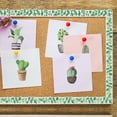 thumbnail image 5 of 59ft Eucalyptus Border Bulletin Board Bulletin Wall Border Decor (Eucalyptus Style), 5 of 5
