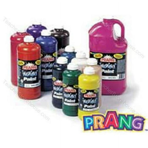 Washable Paint, Red, 1 Gal Bottle | Bundle of 5 Each