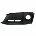 thumbnail image 3 of For Honda Civic 2019 2020 2021 Fog Light Bezel Driver and Passenger Side | Pair | Front | Black | Plastic | Replacement For HO1038147, HO1039147 | 191275775943, 191275775974, 3 of 4