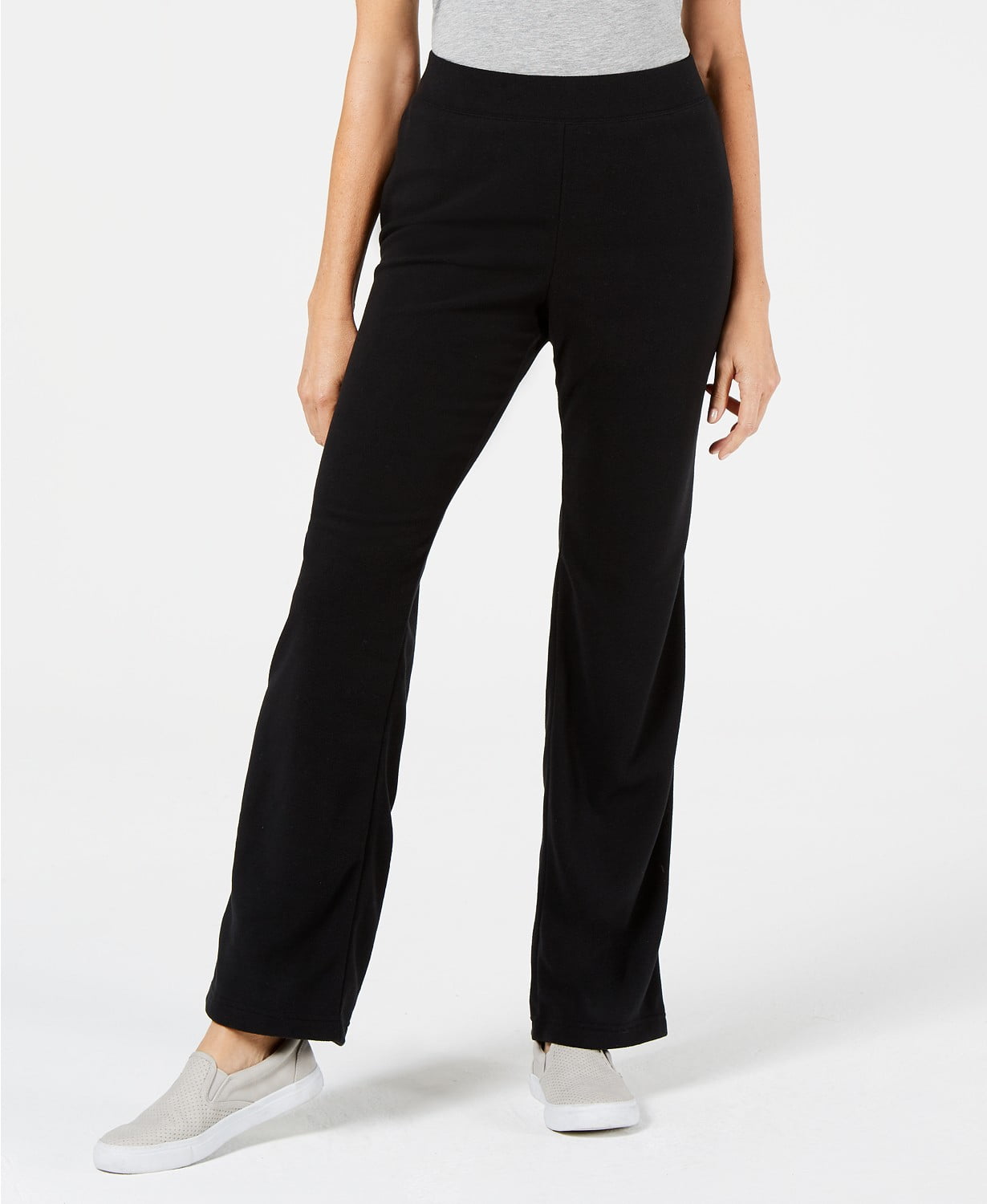 Karen Scott - Women's Sweatpants Pull-On Mirco Fleece XL - Walmart.com ...