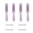 thumbnail image 2 of 4Pcs Detangling Brush Fine Teeth 8 Row Smoothing Hair Brush for All Hair Types Home Travel Supplies, 2 of 4