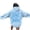 Blue, variant on Women's Hoodies Sweatshirts Casual Graphic Print Pullover Hoodie for Everyday Comfort Spring Fall Fashion By Platform Competitors Beige L