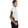 thumbnail image 4 of Sport-Tek Adult Male Men PosiCharge Active Textured Colorblock Polo Shirt, 4 of 5