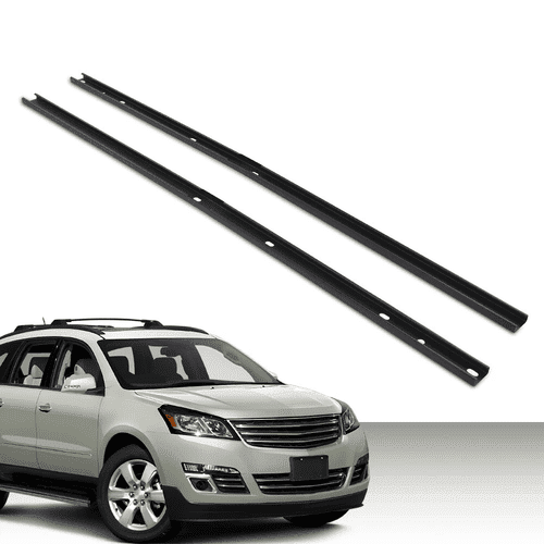 Fit For 2009-2017 Chevrolet Traverse Roof Rack Side Rail Package Black 1Pair New