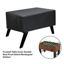 For Foosball Table Cover Covers 67x46.5x27.5'' Black Indoor Games Parts