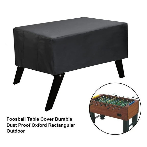 For Foosball Table Cover Covers 67x46.5x27.5'' Black Indoor Games Parts