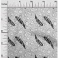 thumbnail image 2 of oneOone Rayon Light Gray Fabric Asian Japanese Koi Fish Sewing Craft Projects Fabric Prints By Yard 56 Inch Wide, 2 of 4