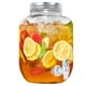 thumbnail image 1 of Dispensador de bebidas con espita, tarro de vidrio hermético con tapa antioxidante, dispensador de vidrio para limonada y detergente para ropa, recipiente de vidrio resistente para té, bebidas, jugo d, 1 of 6