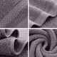 thumbnail image 3 of Laklulu Juego de 2 toallas, suaves y absorbentes, 34 x 74 cm, para hotel, baño, spa, uso diario, gimnasio, 3 of 6