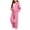 Pink, variant on Husipze 2 Piece Sweatsuit for Girls Fleece Zip Relaxed Fit Hoodie Sweatshirt Oversized Wide Leg Elastic Waist Sweatpants Outfits Gray 5-6 Years