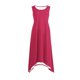 thumbnail image 5 of Pantalones Cortos para Vestidos Bajos Mujeres sin Mangas Cuello Redondo Cordón Ruffle A-Line Mini Vestido Poliéster, Vestido Casual para Citas Y Fiesta, 5 of 9
