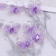 thumbnail image 3 of MasteelfCA 50pcs Simulation Wired Mesh DIY Wedding Craft Decoration Home Decoration(Lavender), 3 of 7