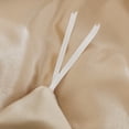 thumbnail image 7 of Move Over Satin Ruffle Duvet Cover Set King Khaki Silk Like Satin Ruffle Pattern Bedding Set No Filling, 7 of 7