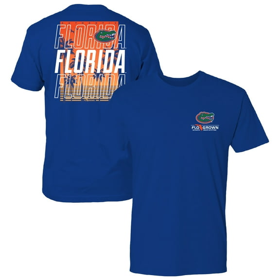 Men's FloGrown Royal Florida Gators Repeat Poster T-Shirt