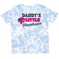 thumbnail image 3 of Inktastic Daddy's Little Cheerleader with Megaphone and Pom Poms Girls Toddler T-Shirt, 3 of 5