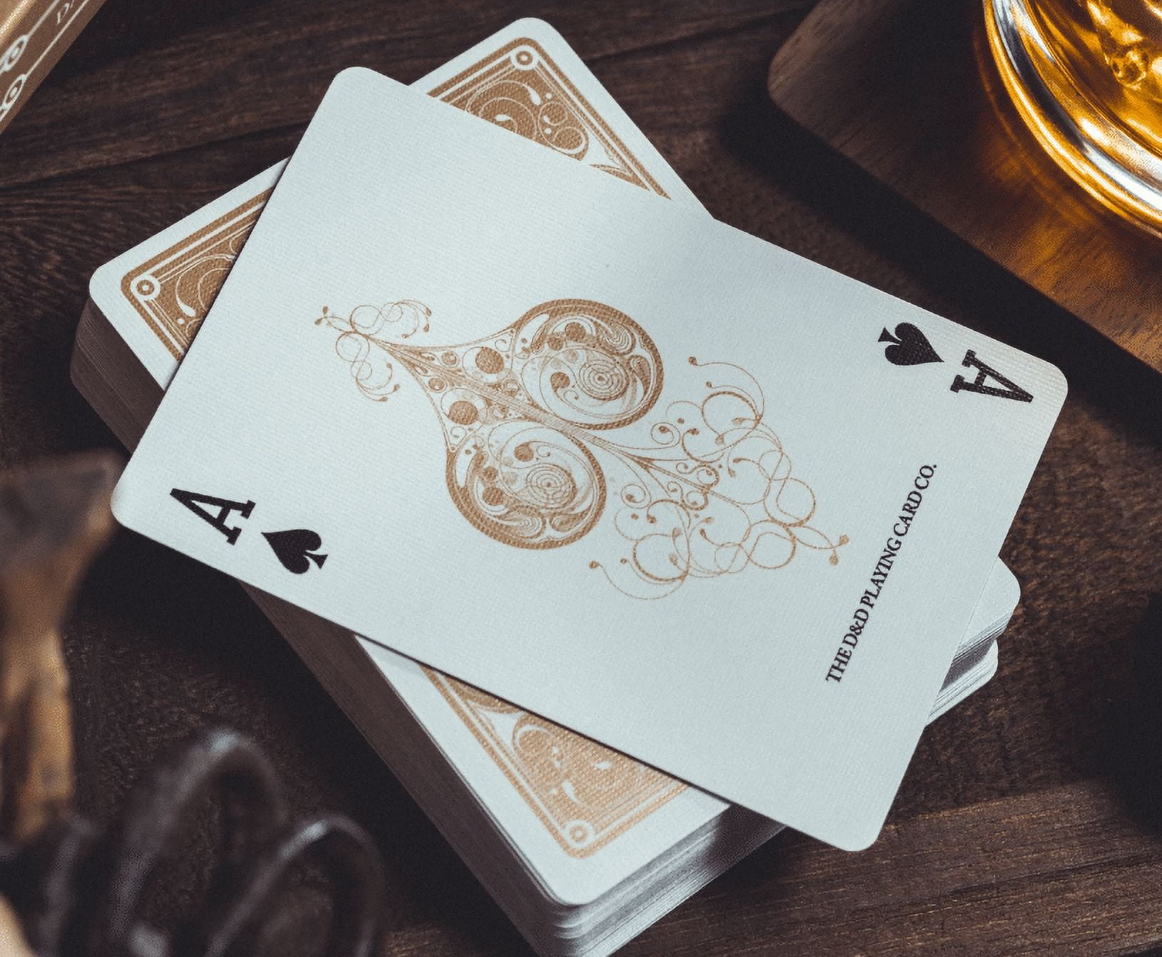 Smoke & Mirrors v8 Standard Edition (Gold) Playing Cards by Dan & Dave