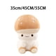 thumbnail image 3 of Bewildely Adorable hongo gigante de peluche, compacto y fácil de transportar, ideal para bodas. casas de muñecas Peluche de champiñones 45 cm - 0.65 kg, 3 of 6