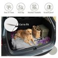 thumbnail image 6 of Universal Car Trunk Mat 37"x54", Halloween Waterproof Cargo Liner, Non-Slip Durability Cargo Mat, Vintage Rustic Floral Horror Trees Branches Gray All Weather Rear Trunk Protector for Car SUV, 6 of 9