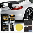 thumbnail image 2 of Eliminador de arañazos para coche (2 unidades, 2025) - Corte en T para arañazos profundos, cera de 120 ml y esponja, kit profesional para el cuidado del coche, 2 of 5
