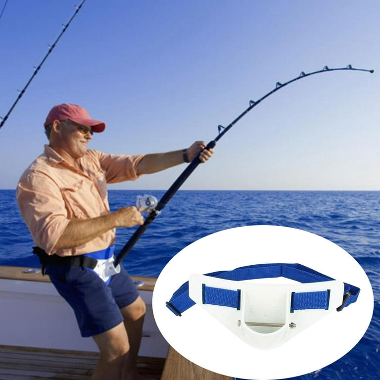 Kesoto Belly Top Fighting Belt Strap Fishing Rod Holder Adjustable Non-Slip Waist Pole Support Offshore Fishing Equipment Supplies, Women's, Size
