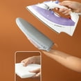 thumbnail image 3 of Handheld Mini Heat Resistant Ironing Pad, Garment Steamer Ironing Gloves, Anti Steam Mitt, Waterproof Small Ironing Board, 3 of 6
