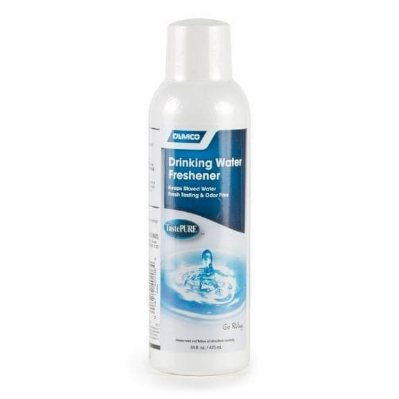 Camco Tastepure 40206 Multicolor, 16 Ounce RV Drinking Water Freshener for RV Water System