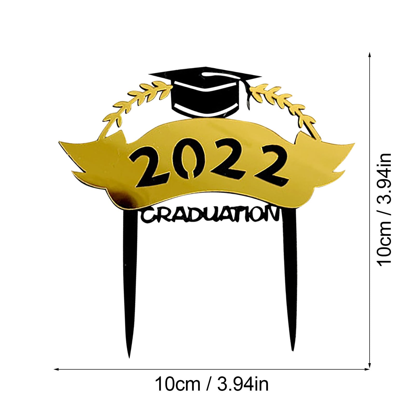 Personalized Cake Topper Custom Congrats Graduation Hat Student Class ...