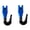 blue, variant on Set of 2 Universal Fuel Funnels — Featuring Color-Coded Nozzles for Easy Use. An Essential Accessory for Various Fuel Tanks and Refueling Stations. Durable, Compact, and Practical Fueling Tools (Blue