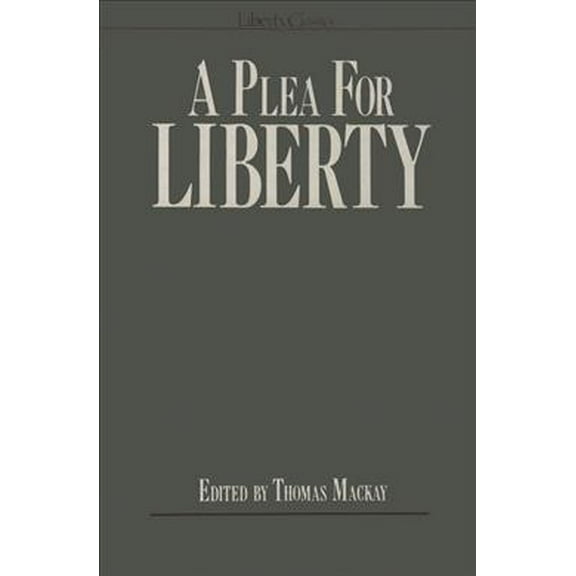 PLEA FOR LIBERTY, A (Paperback)