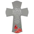 thumbnail image 1 of Memorial Wooden Wall Cross 8x11 Cardinal Bereavement Gift for Loss on Loved One – Believe Your Loved One Is Near, 1 of 34
