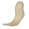 thumbnail image 3 of Peluca de muñeca articulada de 1/3, con raya al medio, fácil de peinar, tacto brillante, peluca de pelo de muñeca de seda de alta temperatura para niños, color dorado claro, 3 of 14