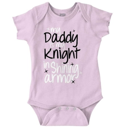 

Cute Shower Present Father Daughter Bodysuit Jumper Girls Infant Baby Brisco Brands NB