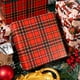 thumbnail image 5 of Papel de regalo Ulmasinn, 43 cm x 10 m, doble cara, Santa Plaid, 5 of 8