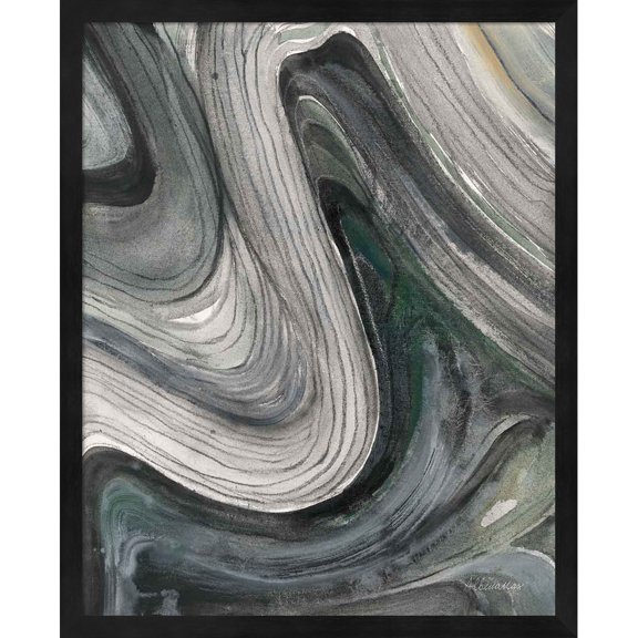 Great Art Now Swirl II by Albena Hristova, Framed Wall Art, 17.25W x 21.25H