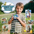 thumbnail image 4 of Cámara infantil Cimizi Dinosaur con funda protectora, tarjeta SD de 32 GB, 4 of 8