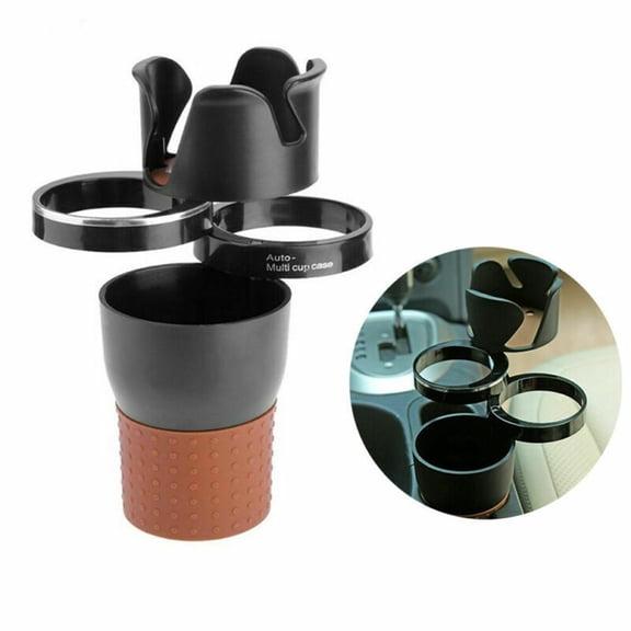Multi-functional 4 in 1 Car Cup Holder Vehicle-Mounted Water Cup Drink Holder Auto Accessories