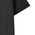thumbnail image 4 of Men’s Bamboo Viscose Cotton Blend Undershirt Ultra Soft T-Shirts Breathable Moisture Wicking Stretch Cooling Tee Big and Tall Size S-4XL Black, 4 of 5