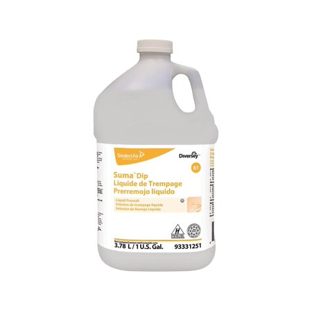 Diversey Suma Dip K1 Presoak Liquid, 93331251