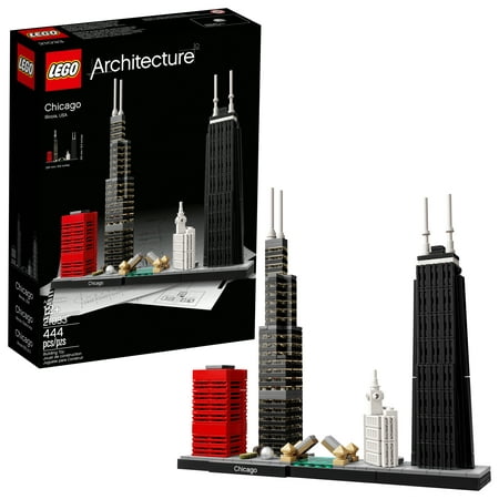 LEGO Architecture Chicago 21033 Building Set (444 Pieces)