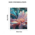 thumbnail image 3 of ZFLMY Flower Butterfly Fantasy Art Canvas Wall Art Decor For Home Living Room Bedroom Office, Perfect Gift for Various Occasions, Easy to Hang and Waterproof, 12x16/16x20 Inches 12x16in, 3 of 5