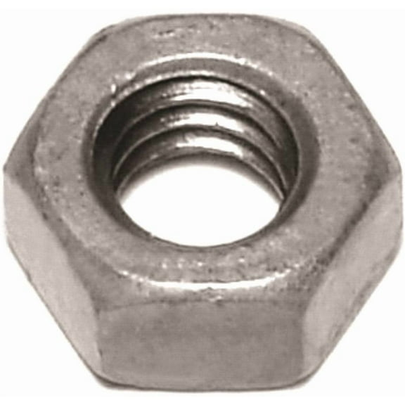 MIDWEST FASTENER 05615 Hex Nut, Coarse Thread, 1/4-20 Thread, Galvanized