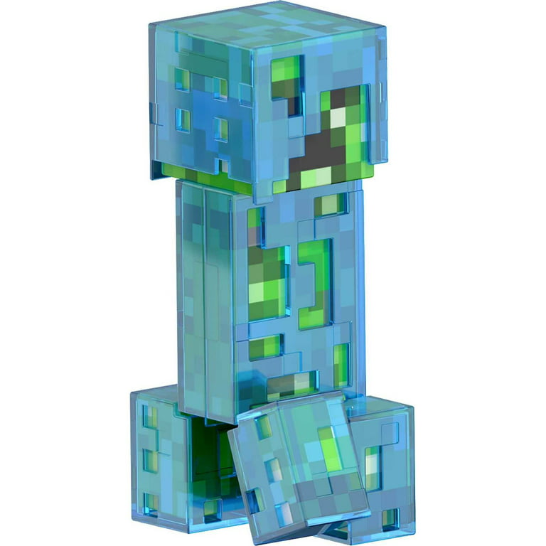 Minecraft Diamond Enderman Action Figure with Accessories, 5.5-inch Toy  Collectible 