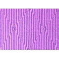 thumbnail image 1 of Ahgly Company Indoor Rectangle Solid Purple Modern Area Rugs, 5' x 7', 1 of 4
