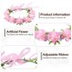 thumbnail image 4 of Diadema con flores para niñas, tocado para el cabello, 4 of 5