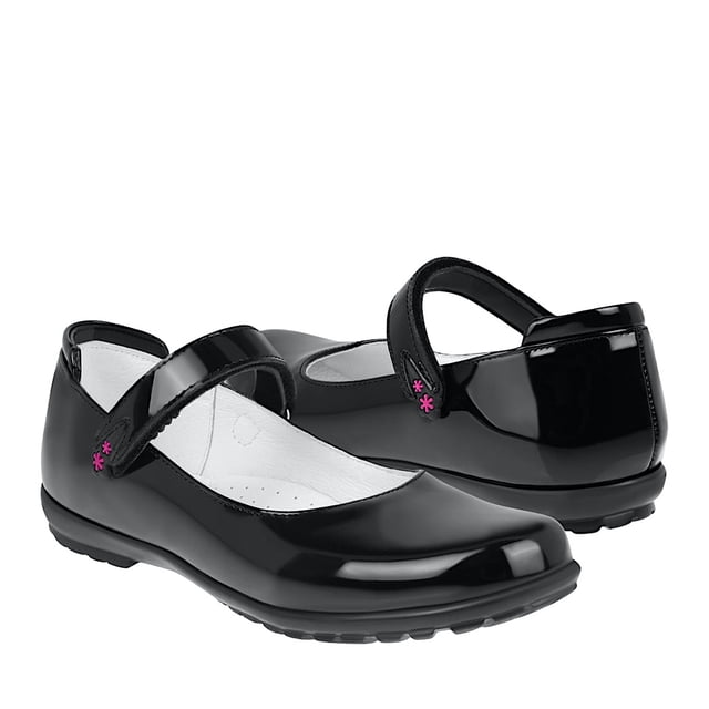 ZAPATOS DAMA DOMINIQ 1551 CHAROL NEGRO