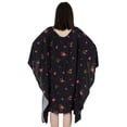 thumbnail image 4 of Moomaya Short Beach Kaftan Dress For Womens Print U-Neck Turkish Bikini Cover Up Dress, 4 of 7