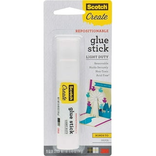 Scotch Scrapbook Glue w/ 2-Way Applicator, Clear, 1.6 oz. 1 Each 