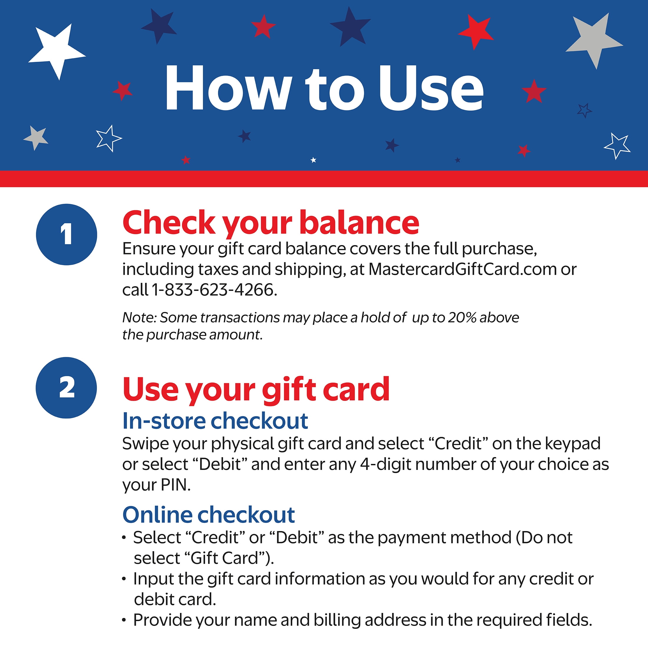 Mastercard® $25 USA Fluffy Gift Card (plus $4.84 Purchase Fee)