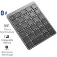 thumbnail image 3 of Mini Numeric Keyboard Wireless Number Keypad Bluetooth Digital Teclado Aluminium Alloy For Windows Laptop Financial People, 3 of 5
